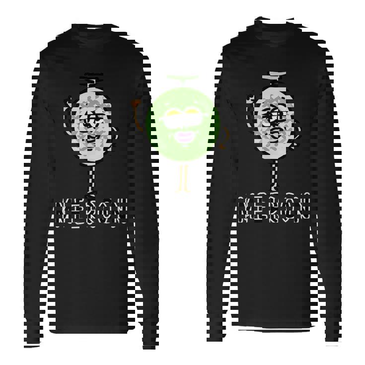 メロンさん 長袖Tシャツ