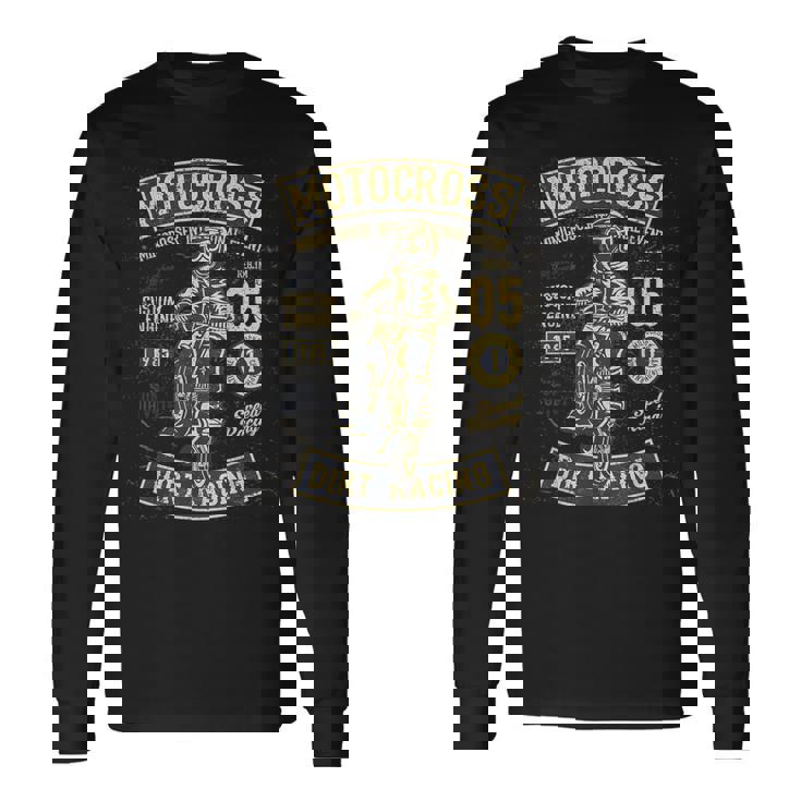 モトクロス ダートレーシング オートバイ ダートバイク 長袖Tシャツ