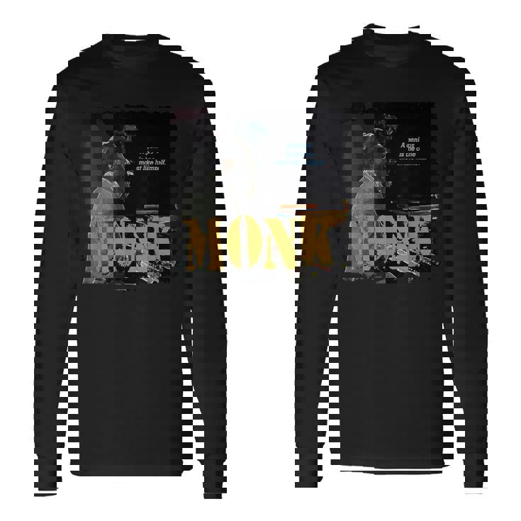 モンクジャズ 知恵 ピアニスト ミュージシャン 長袖Tシャツ