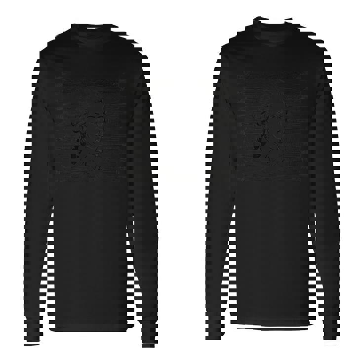 モーツァルトtシャツ モーツァルトの肖像画 クラシック音楽愛好家へのギフト 長袖Tシャツ