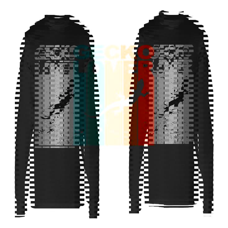 ヤモリの恋人 トカゲ 爬虫類 サラマンダー ペット 長袖Tシャツ