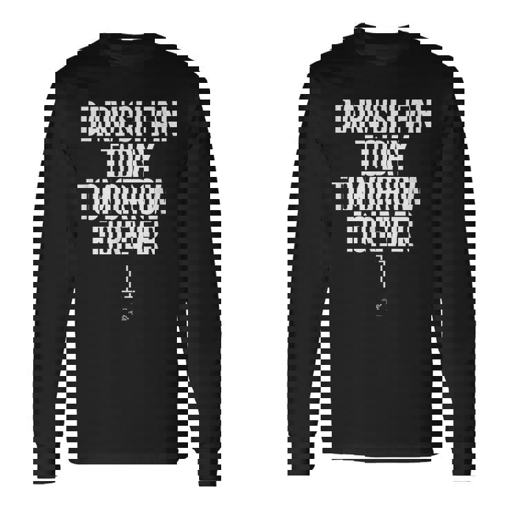 ユウ・ダルビッシュ・トゥデイ・トゥモロー・フォーエバー・ゲームデー 長袖Tシャツ ギフトのアイデア