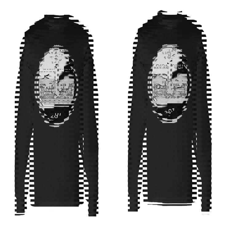 ユタ州立大学クォーターコイン 長袖Tシャツ