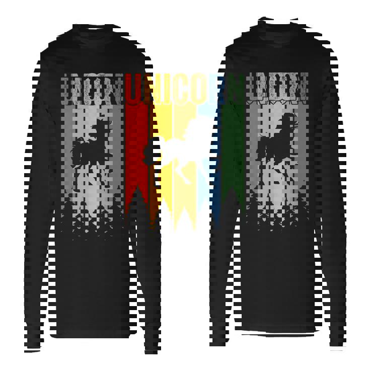 ユニコーン ユニコーン グッズ 長袖Tシャツ