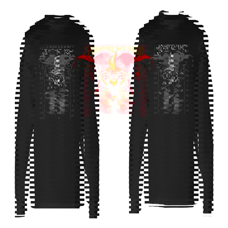 ユー・シャル・ノート・パスファンタジー・ウィザード・アート-ロード・オブ・ザ・リング 長袖Tシャツ