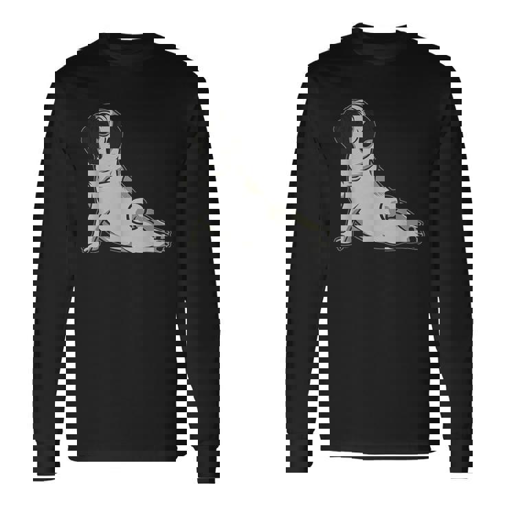 ヨガ パグ パグ 長袖Tシャツ