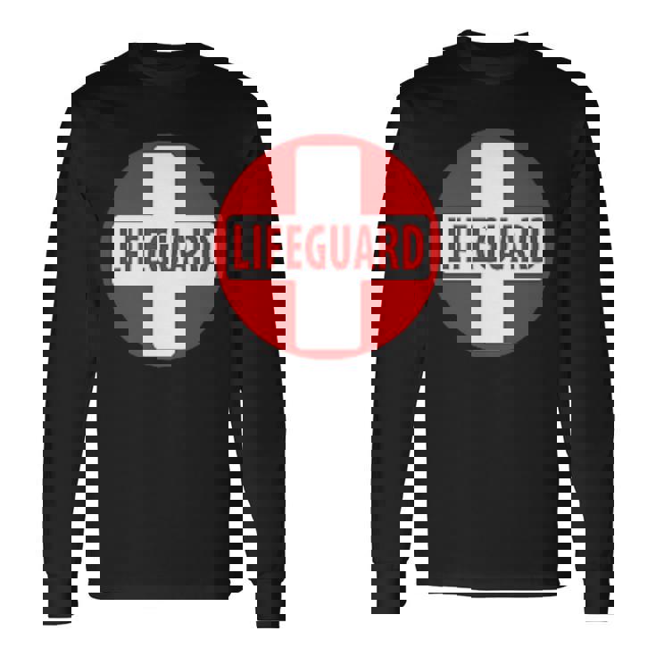 ライフガード、ベーシック。 長袖Tシャツ
