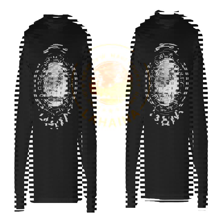 ラハイナ ハワイ マウイ ハワイアン 長袖Tシャツ