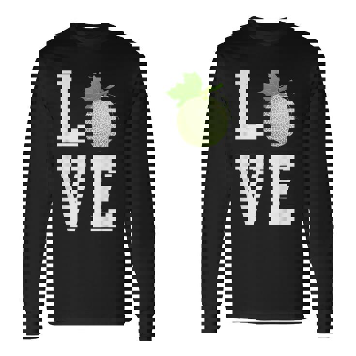 ラブカンタロープ メロン アウトフィット マスクメロン 長袖Tシャツ