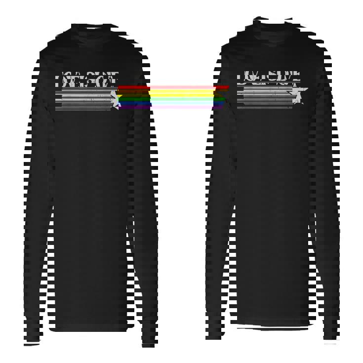 ラブ・イズ・ラブ Love Is Love Lgbt 長袖Tシャツ