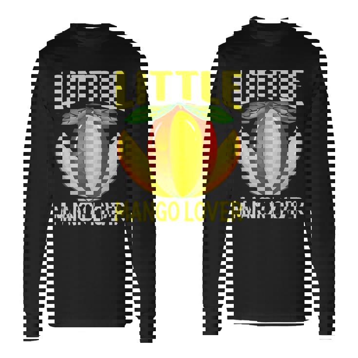 リトル・マンゴー・ラヴァー・アイ・マンゴー 長袖Tシャツ