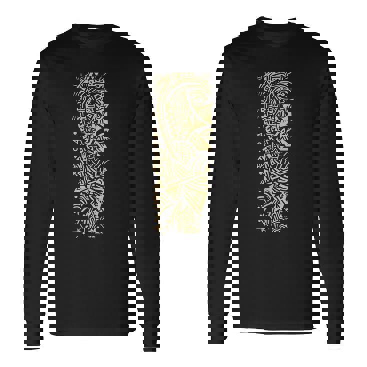 リバイタライジング トライバルアート 長袖Tシャツ