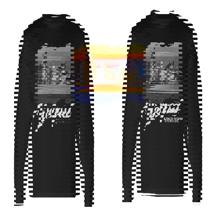 リバプール イングランド お土産 リバプール 長袖Tシャツ