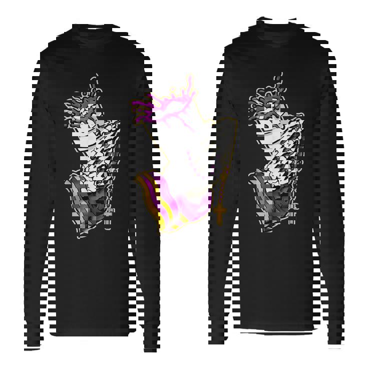 リーンシャツ、パープルドランク、ダーティダブルカップ、リーンライン 長袖Tシャツ