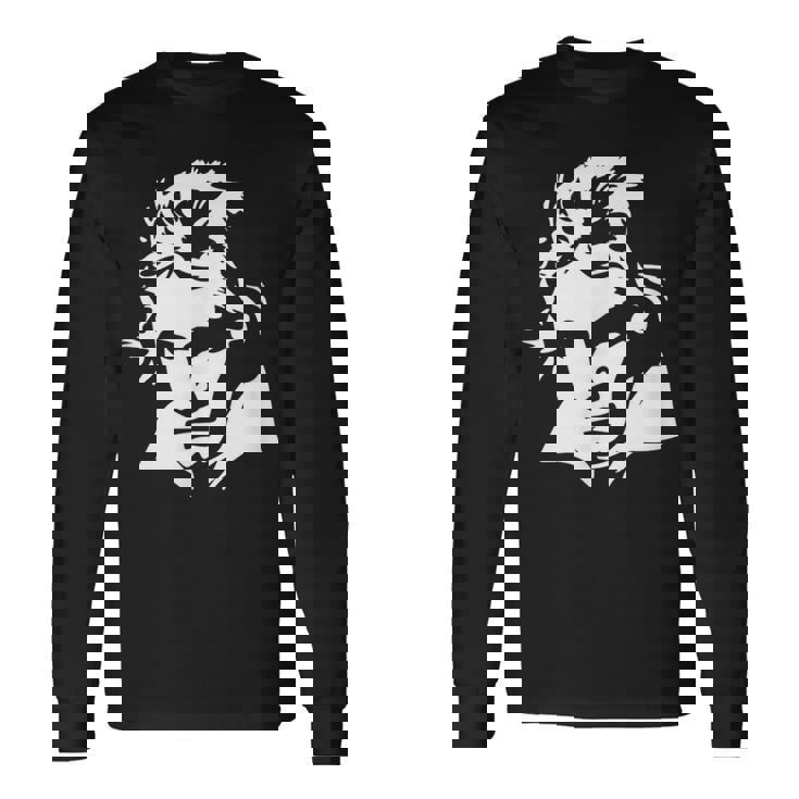 ルートヴィヒ・ヴァン・ベートーベン 5Thymphony クラシック音楽構成集 長袖Tシャツ