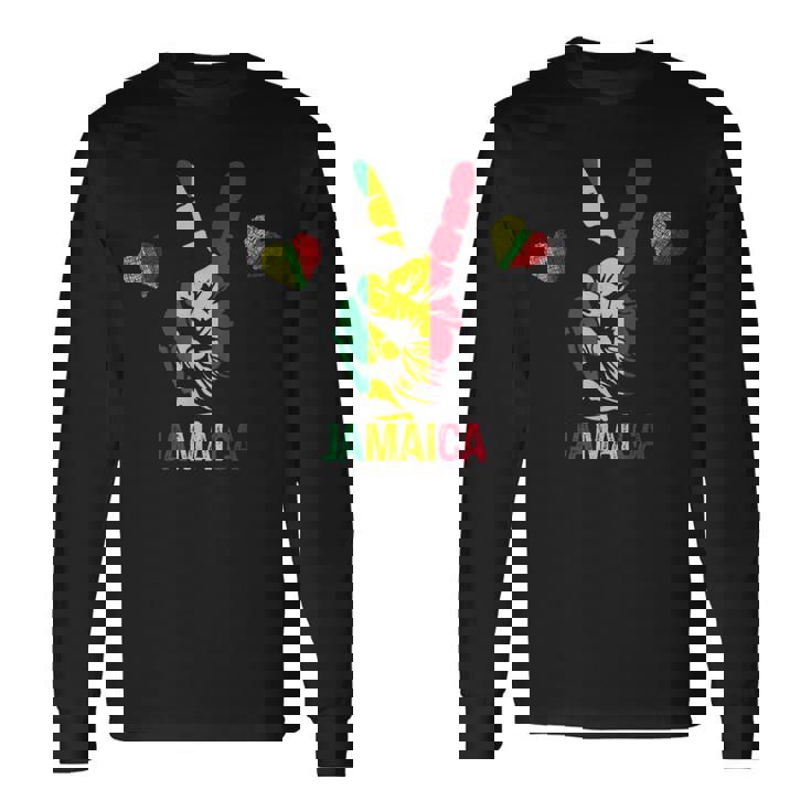 レゲエラスタカラーズ レッド グリーン イエロー ジャマイカ 長袖Tシャツ