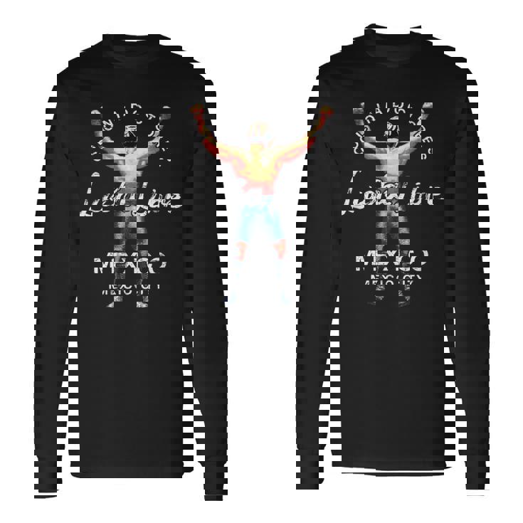 レスリング ルチャリブレ メキシカンヴィンテージ 長袖Tシャツ