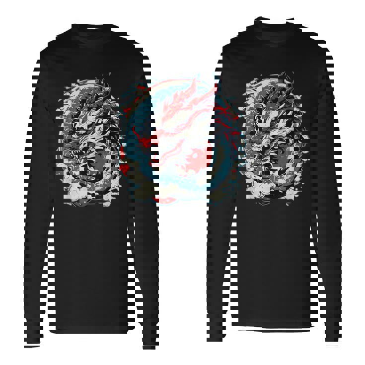 レッドドラゴン 長袖Tシャツ ギフトのアイデア