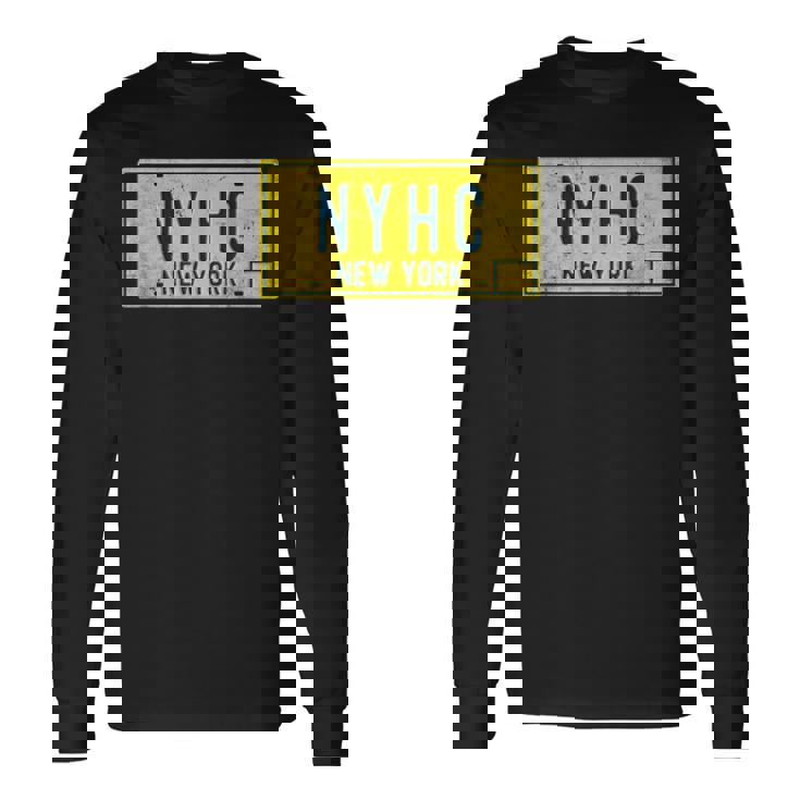 レトロ オールドスクール ニューヨーク ハードコア Nyhc パンクロックミュージック Nyc 長袖Tシャツ