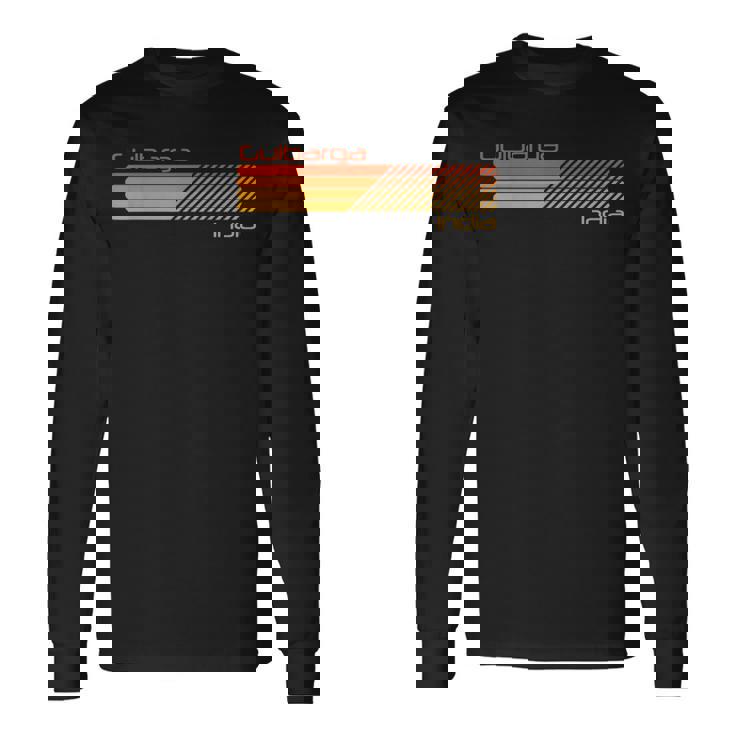 レトロ グルバルガ インド 長袖Tシャツ