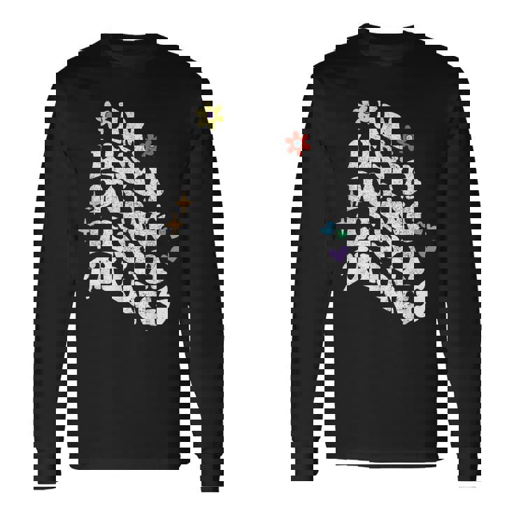 レトロ グルーヴィーなイム レシア Doing Lesya Things おかしな母の日 長袖Tシャツ