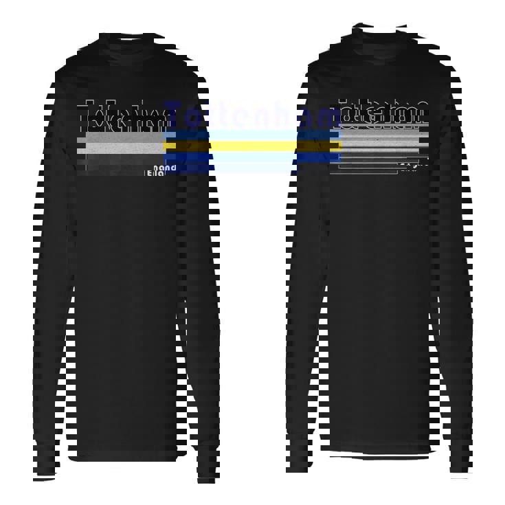 レトロ トッテナム ロンドン 長袖Tシャツ ギフトのアイデア