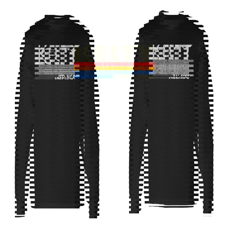 レトロ ヴィンテージ 70年代80年代スタイル ケルティ、イギリス 長袖Tシャツ