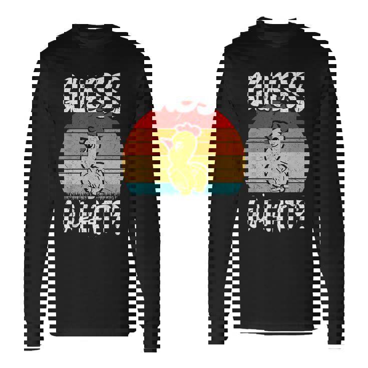 レトロ ヴィンテージ Guess What チキンバット 長袖Tシャツ