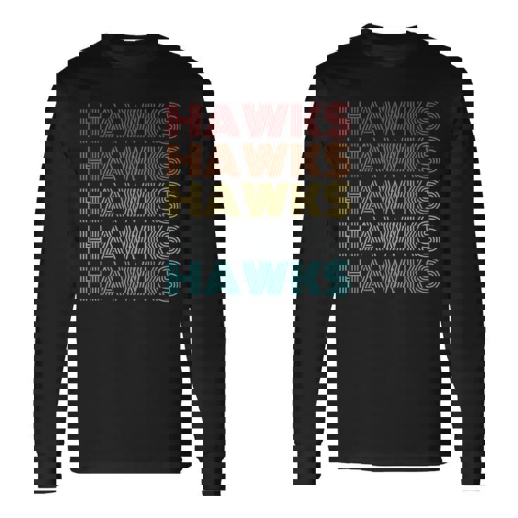 レトロ ヴィンテージ ホークス 長袖Tシャツ