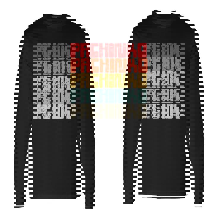 レトロ ヴィンテージ 日本のアーケードゲーム パチンコ 長袖Tシャツ ギフトのアイデア