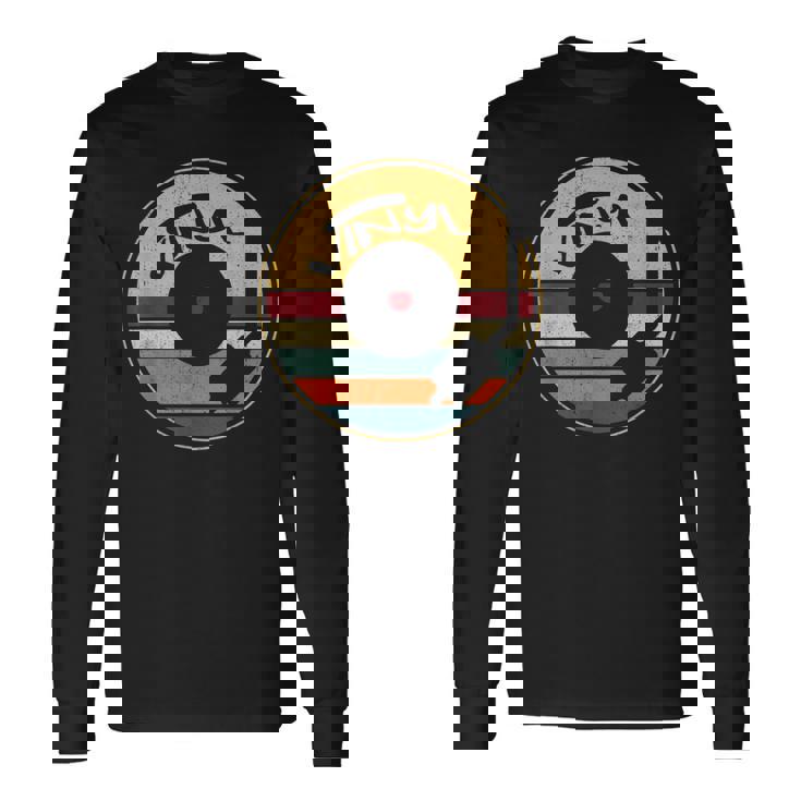 レトロビニールレコード ヴィンテージビニール Lpレコード 長袖Tシャツ
