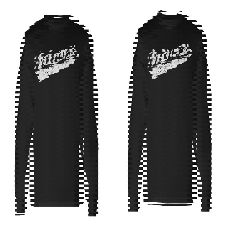 レトロモトクロス 長袖Tシャツ