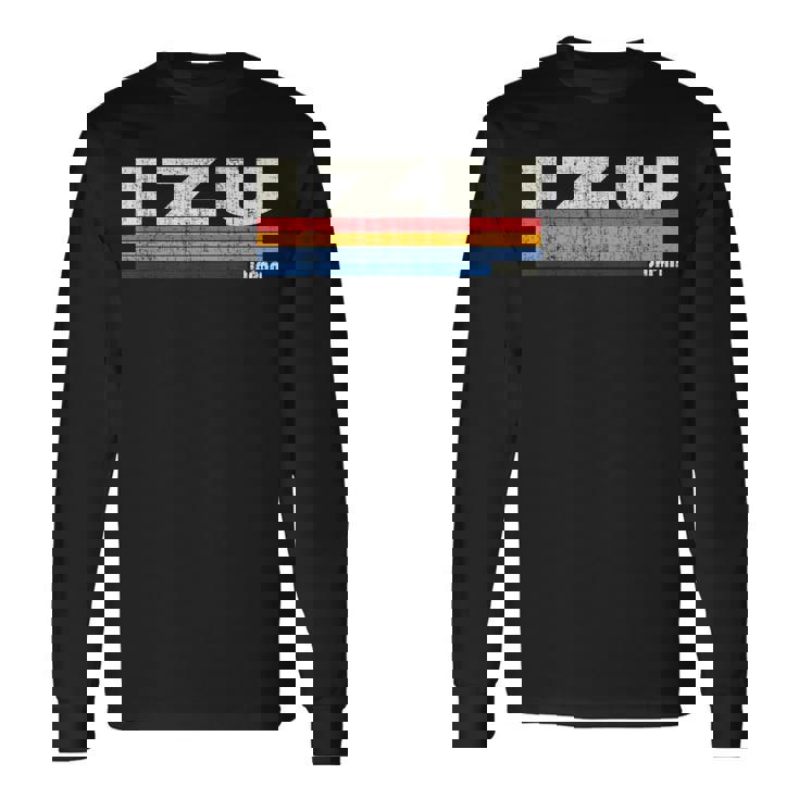 レトロヴィンテージ 70年代 80年代風 伊豆 日本 長袖Tシャツ