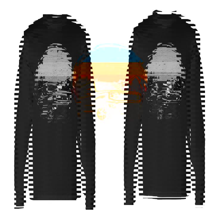 レトロヴィンテージスタイル ジムニー Gj Jb74 ファン オフロード 長袖Tシャツ