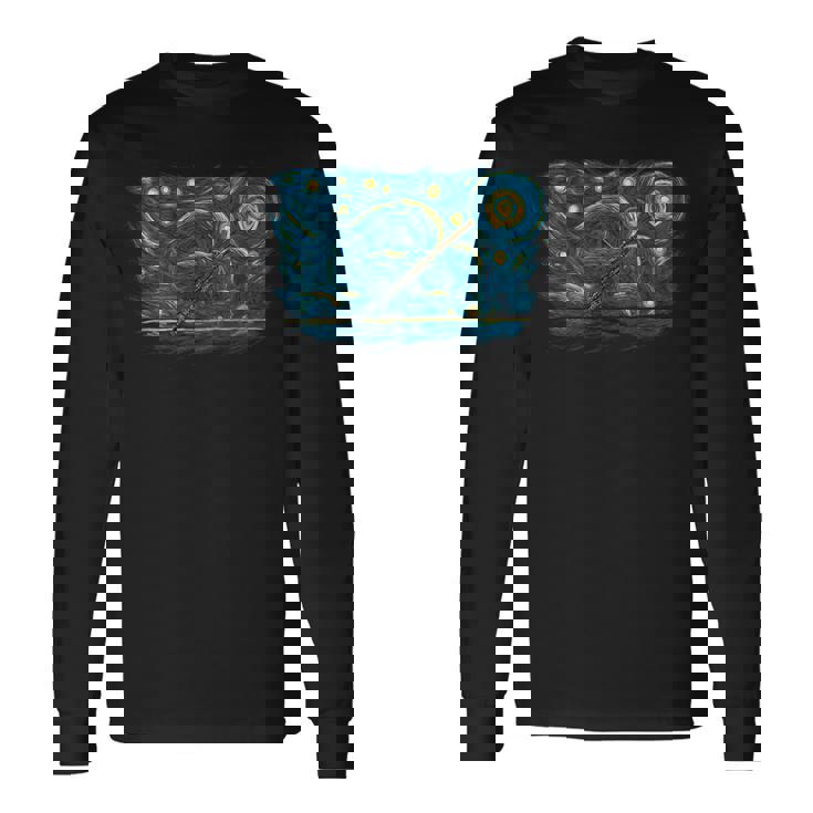 レトロヴィンテージスタイルファゴット 長袖Tシャツ