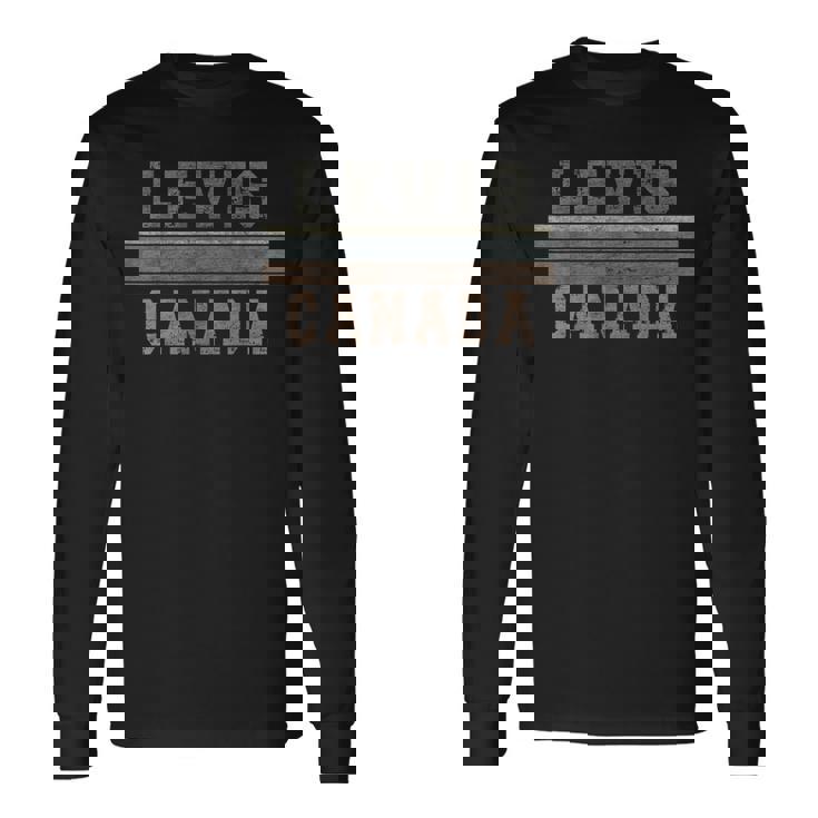 レトロ・リーバイス・カナダ 長袖Tシャツ