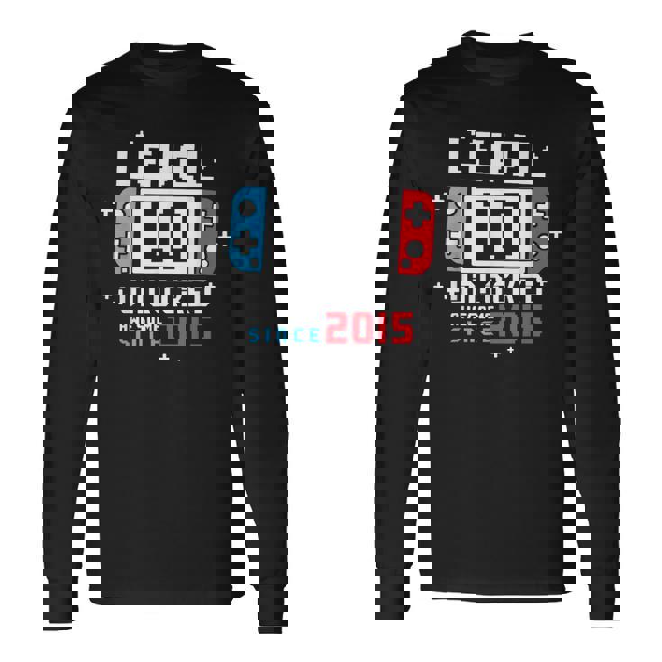 レベル 10 アンロック 面白い ビデオゲーマー 10Th 長袖Tシャツ