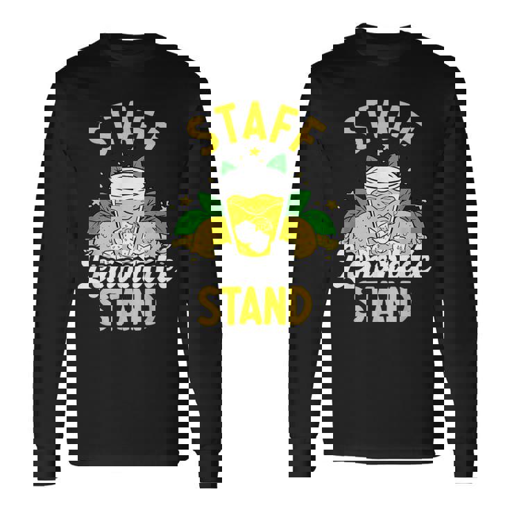 レモネードスタンド スタッフ レモネードスタンド Ceo レモネードメーカー 長袖Tシャツ