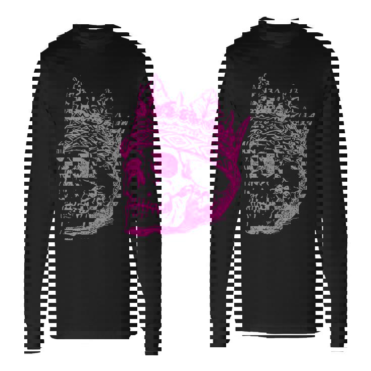 ロイヤル スカル 長袖Tシャツ