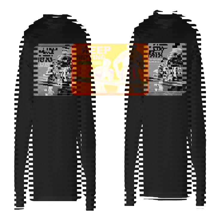 ロッキーキープ・ムービング・フォード・アポロ・ファイト 長袖Tシャツ