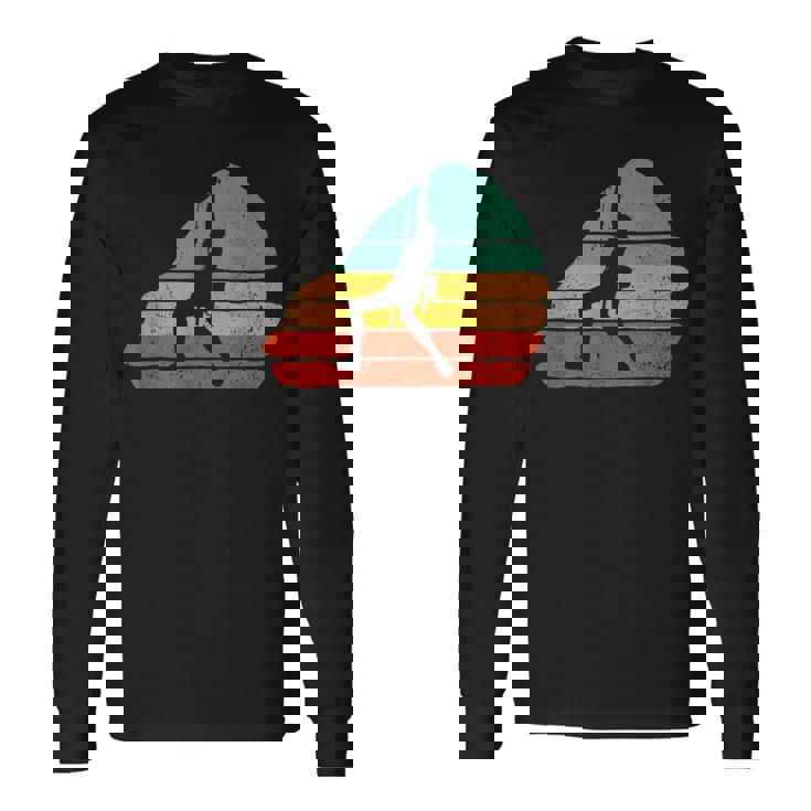 ロッククライミング レトロスタイル ボルダリング 長袖Tシャツ