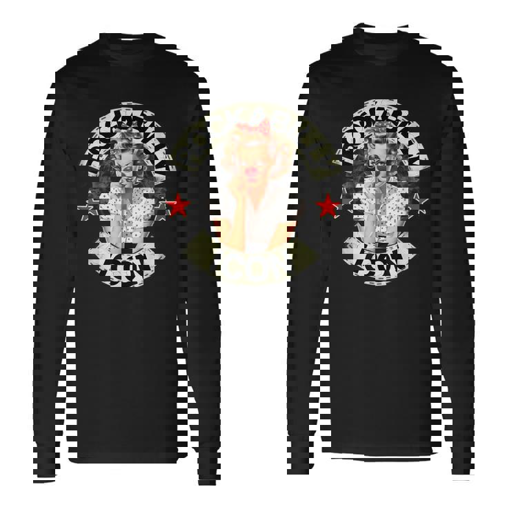 ロックンロール ロカビリー 40年代と50年代 ピンナップガール 長袖Tシャツ