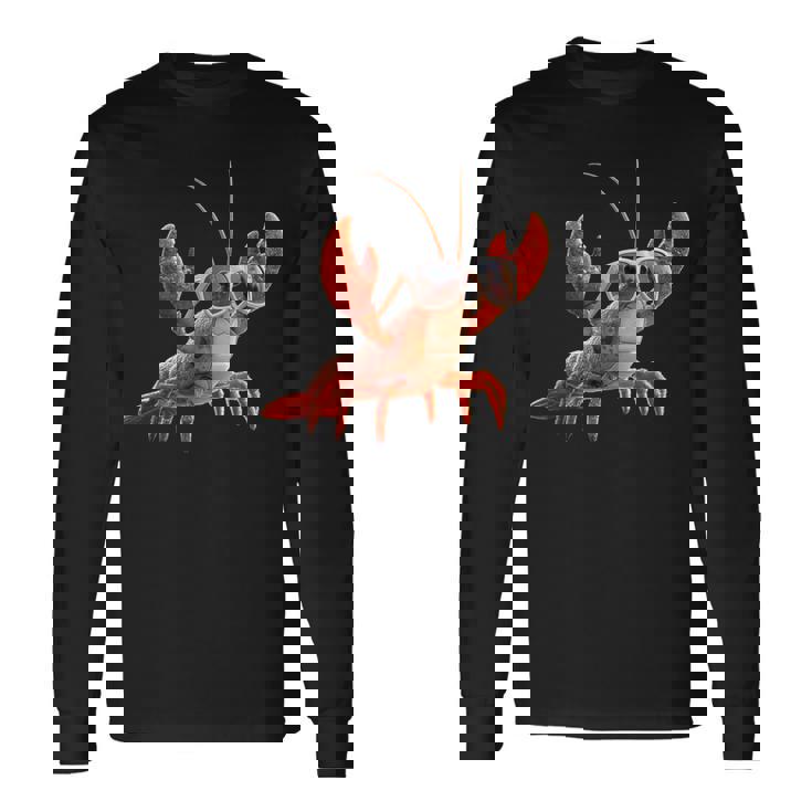 ロブスター 甲殻類 大型カニ ロブスター スイートロブスター 長袖Tシャツ