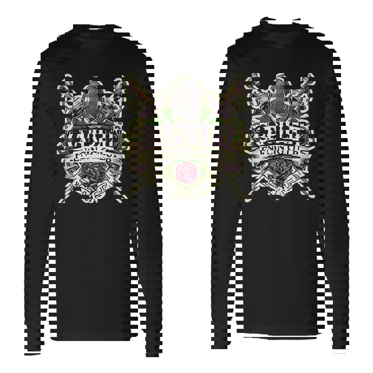 ロミオ&ジュリエット キャピュレット フェンシングクラブ シアター ミュージカル 長袖Tシャツ