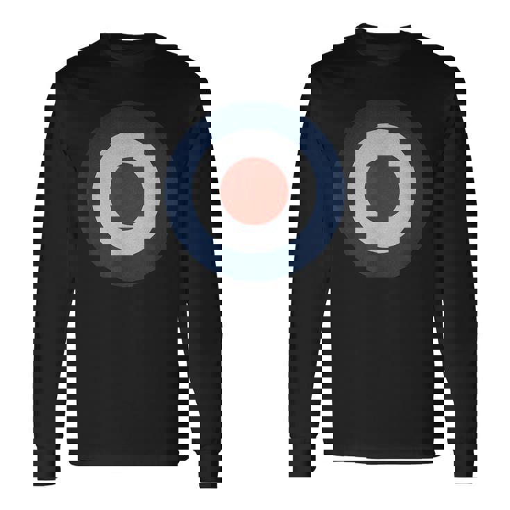 ロンドン イギリス ロック パンク モッズ ターゲット メンズ ミリタリー 空軍 かっこいい アーミー Army Uk 長袖Tシャツ