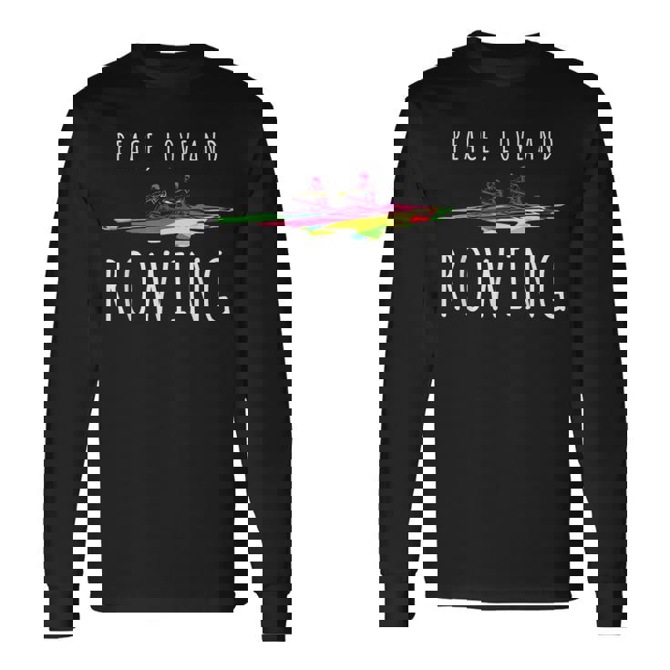 ローイング カヌー ローイング スポーツ カヤック ローイング 長袖Tシャツ