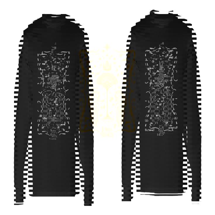 ロード・オブ・ザ・リング 黄金の神秘的な馬 長袖Tシャツ