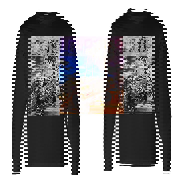 ローライダーサンセット 長袖Tシャツ ギフトのアイデア