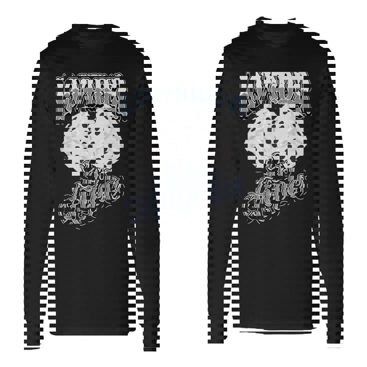 ローライダー・ダド、LAチカーノ ダイス、ロサンゼルス ローライダー スタイル 長袖Tシャツ