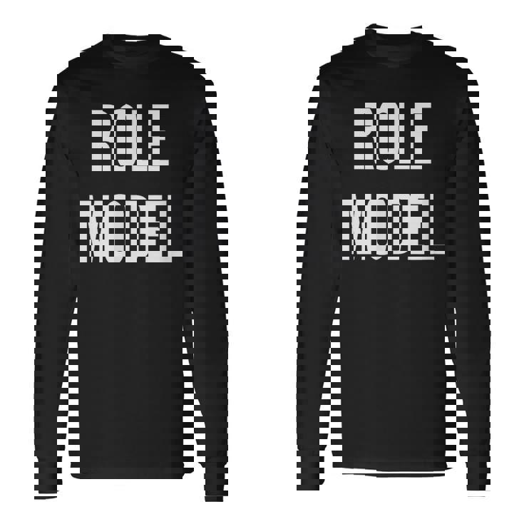 ロールモデル 長袖Tシャツ